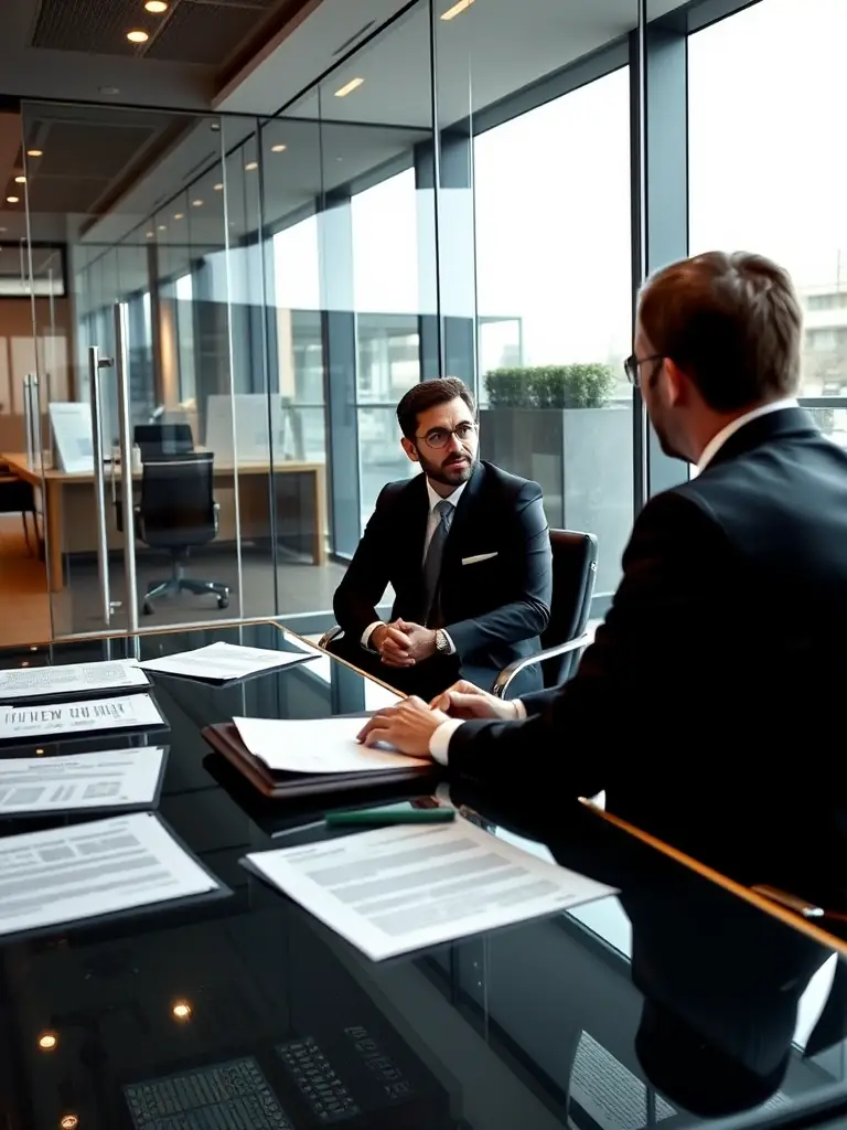 A legal professional providing advice on bail procedures and interview strategies, showcasing expertise in bail and interview matters.